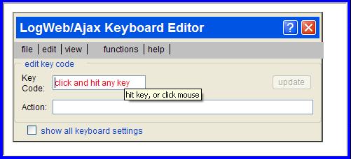 keyboard editor