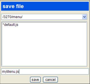 file dialog