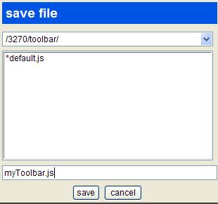 file dialog
