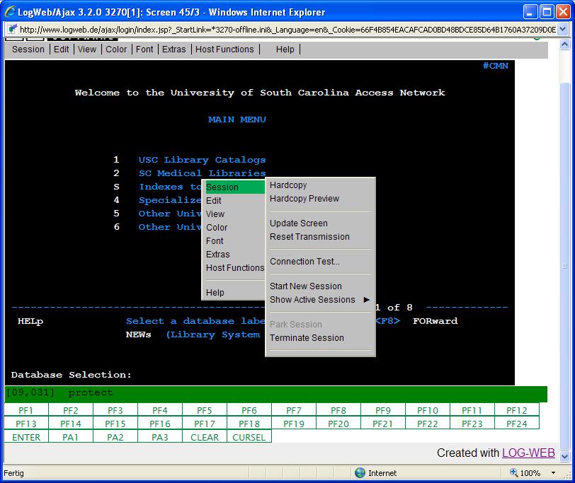 emulation window